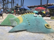 24th Jul 2019 - Sand Sculpture: Fish