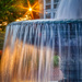 Sunset on the Dallas Fountain by kvphoto