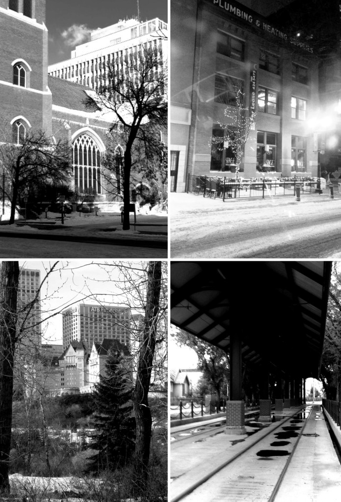 Edmonton In Black and White  by bkbinthecity