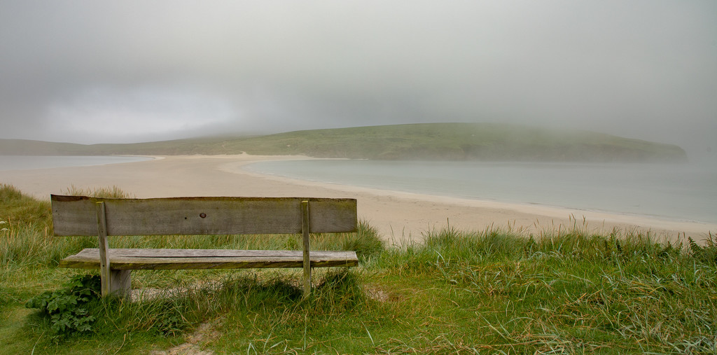 St Ninians Isle Bench by lifeat60degrees