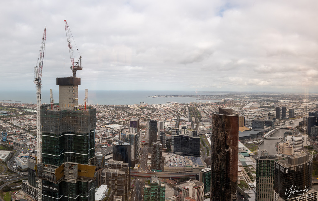 Melbourne Panarama by yorkshirekiwi