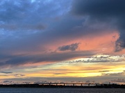 4th Aug 2019 - Layered sunset over the Ashley River, Charleston