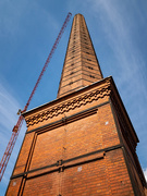 3rd Aug 2019 - Chimney and crane