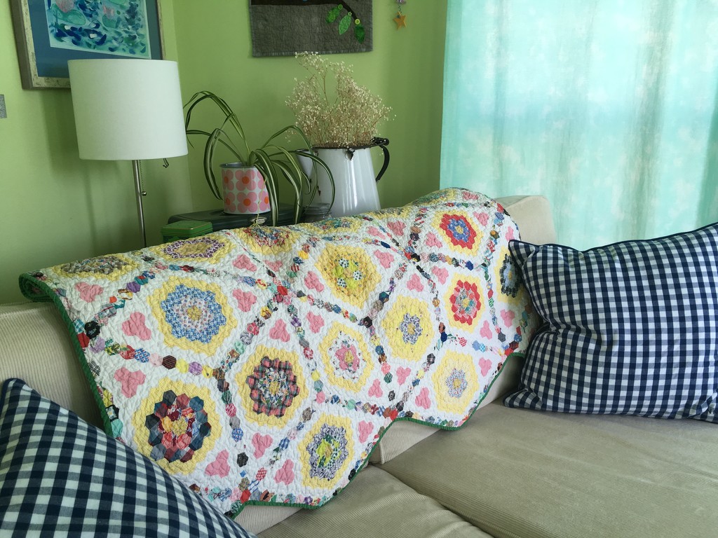 old quilt in its new home by wiesnerbeth