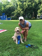 28th Jul 2019 - 0728_23523 Waggy-ist tail winner, Ginger with mom Kim