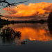 Sunset over Sonstraaldam by mv_wolfie