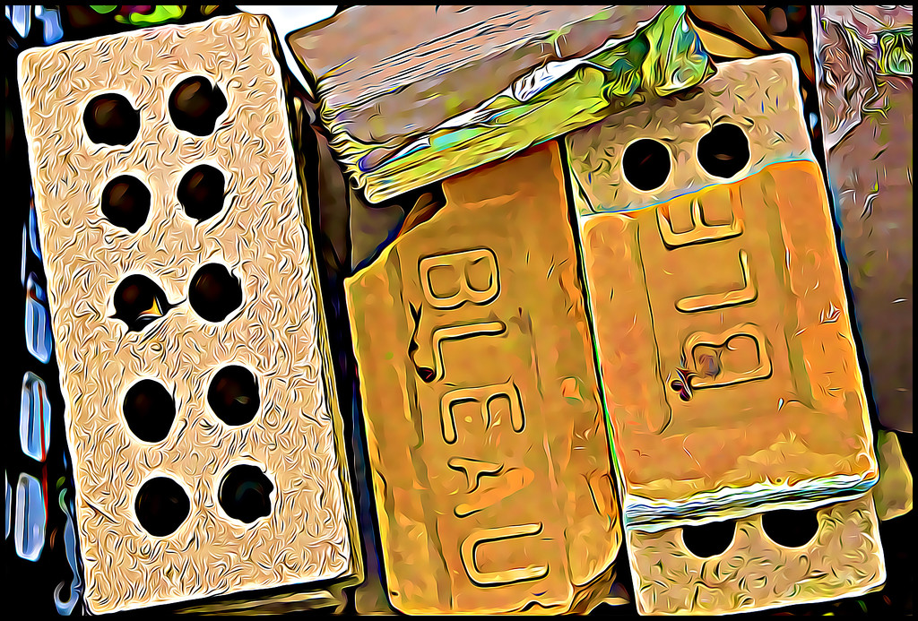 Bleau Bricks by olivetreeann