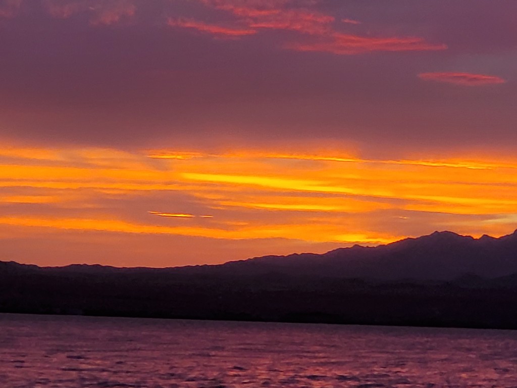 Lake Havasu City beautiful sunset by carrieoakey