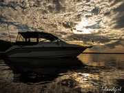 9th Aug 2019 - Islandgirl (our boat) at sunset 