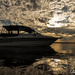 Islandgirl (our boat) at sunset  by radiogirl