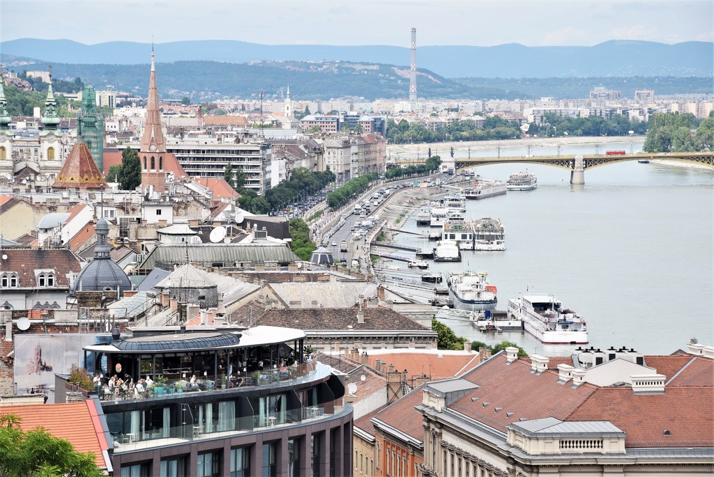 View of the Danube and the Buda Quay by kork