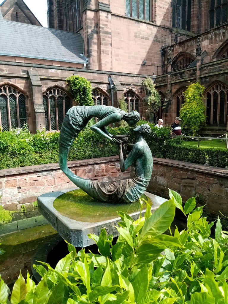 Woman at the Well Chester Cathedral  by foxes37
