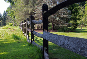 9th Aug 2019 - Rustic Fence