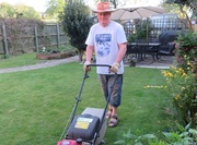 20th Apr 2019 - Mowing the lawn