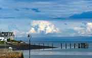 10th Aug 2019 - Nice clouds behind the old wooden pier