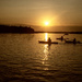 Sunset Canoe Ride by pdulis