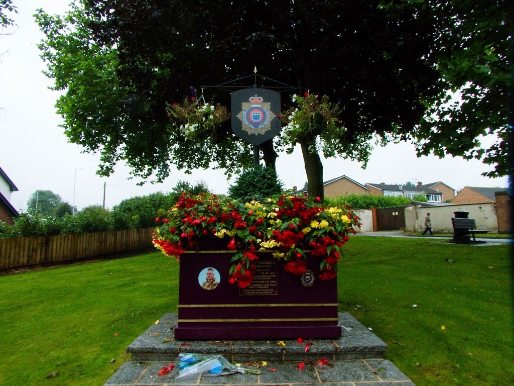 Memorial to Pte. Andrew Cutts by allsop