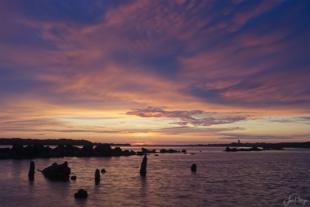 Sunset At Harbor Vista by jgpittenger