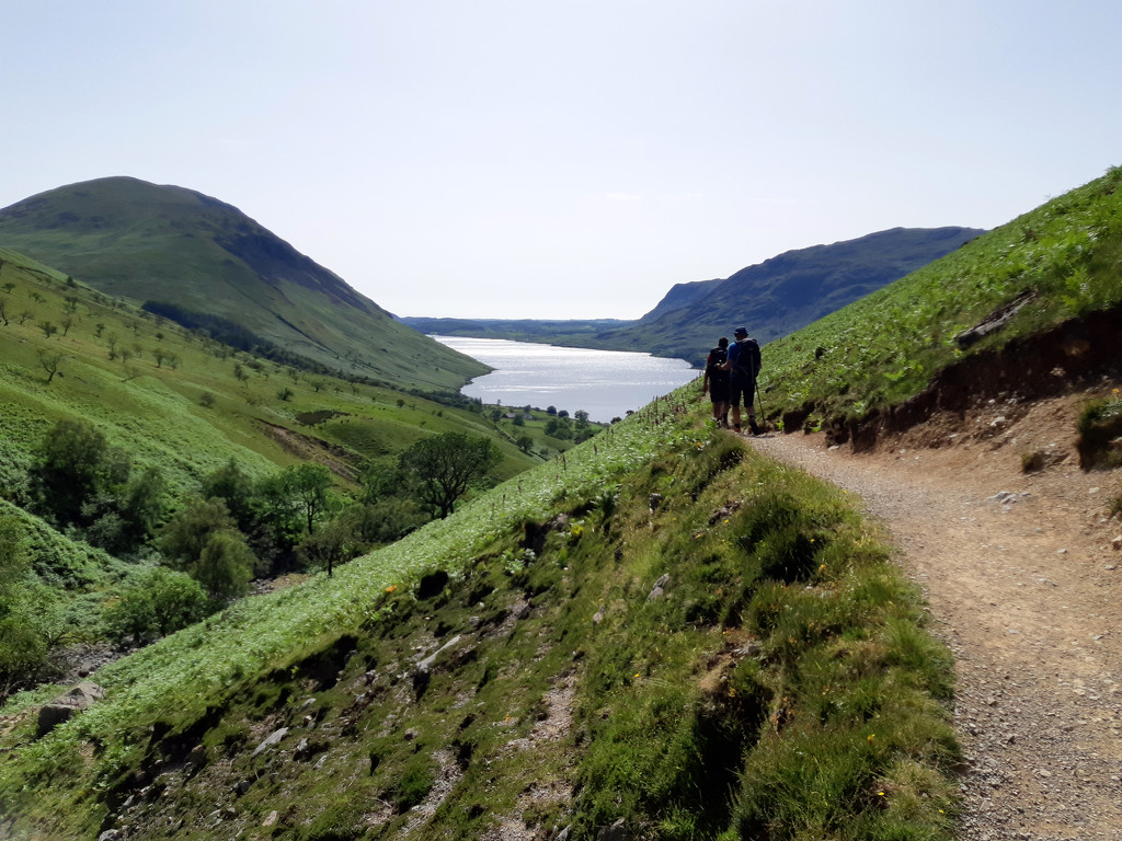 28th June path above wastwater by valpetersen