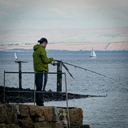 16th Aug 2019 - Fishing from the pier