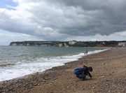 20th Aug 2019 - Searching for Sea Glass at Seaton
