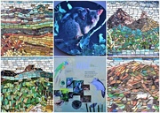 26th Aug 2019 - Mosaic Plaques Of The Mountains ~ 