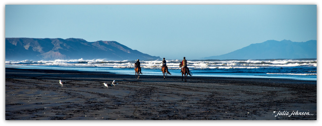 3 Riders and 3 Birds.. by julzmaioro