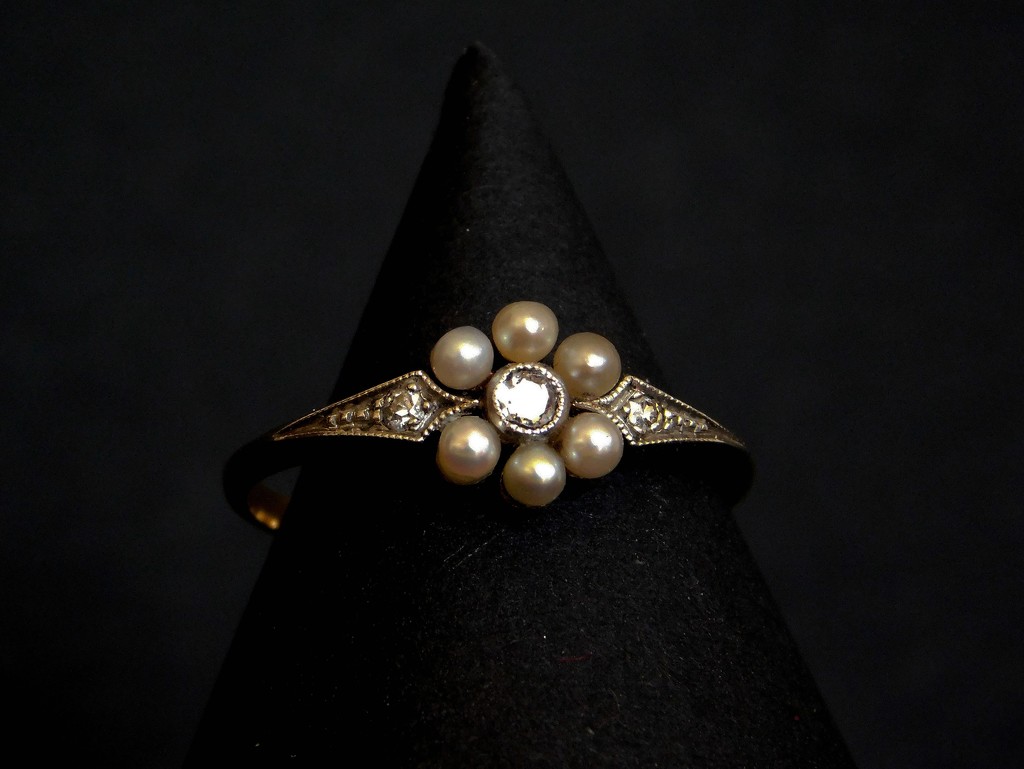 Mum's engagement ring by 365anne