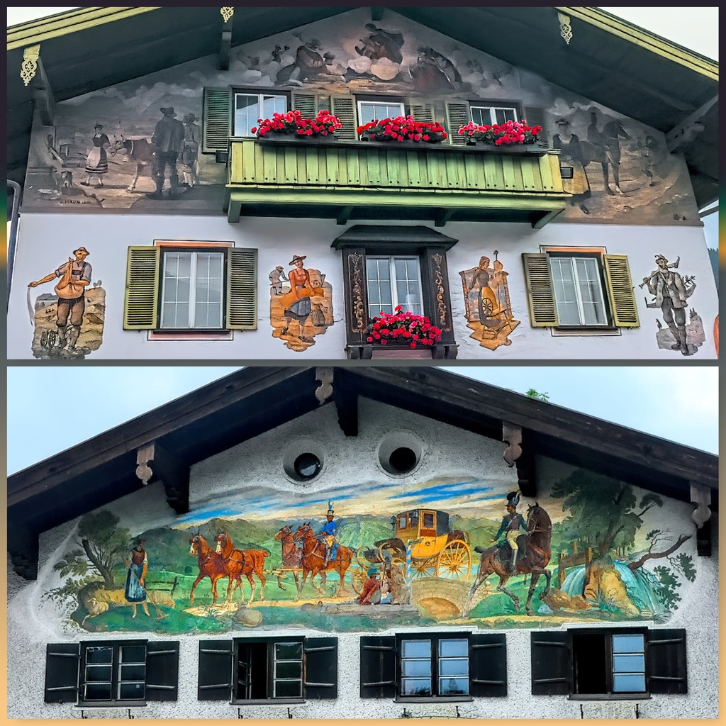 Some murals in Bavaria by ludwigsdiana