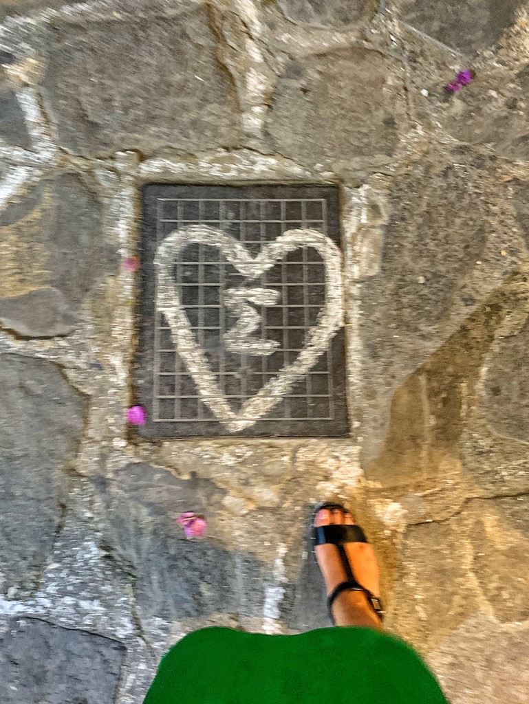 Heart in Mykonos city.  by cocobella