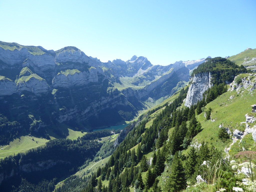 Hiking in the Swiss Alps by cmp