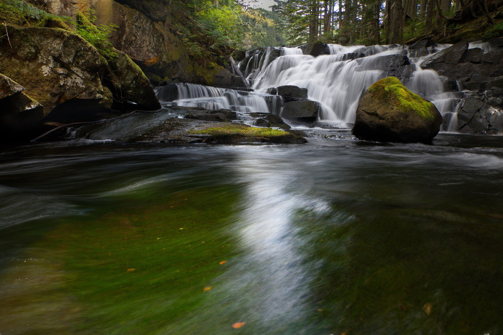 Falls on Elliot Creek by teriyakih