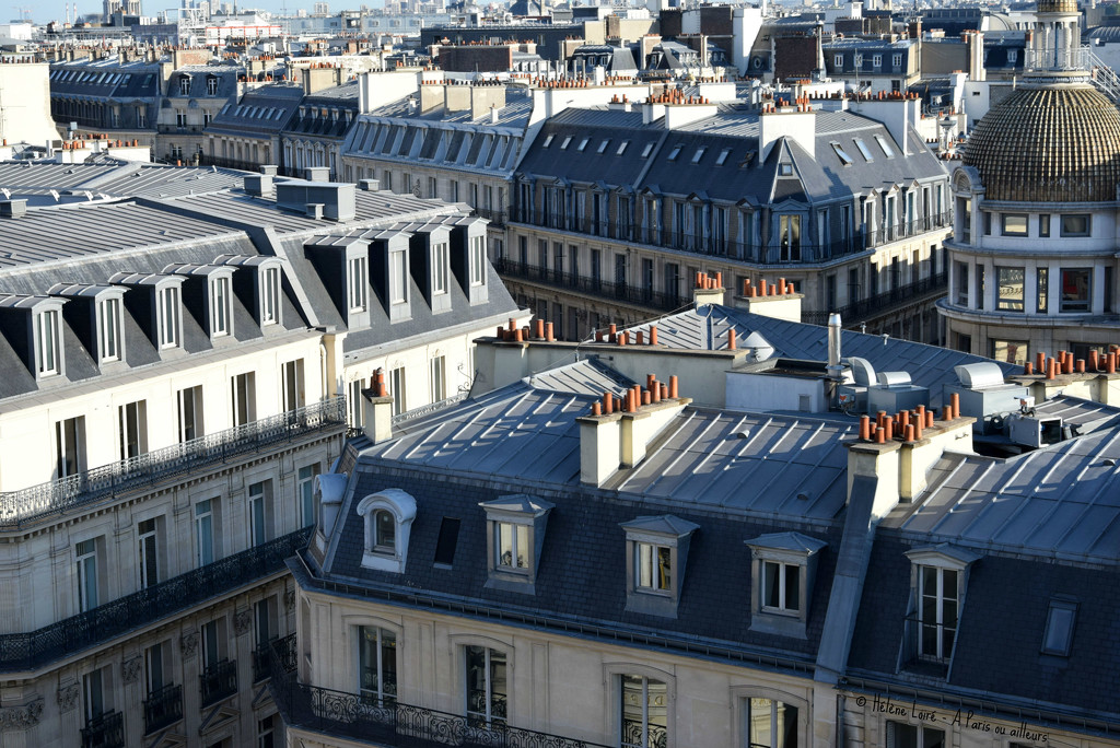 Parisian roofs by parisouailleurs