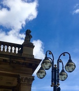 4th Sep 2019 - Lion and lampost