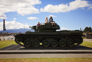 21st Nov 2017 - The kids on a tank at Waiouru