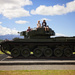 The kids on a tank at Waiouru by kiwichick