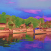 Watercolor Harbor by joansmor
