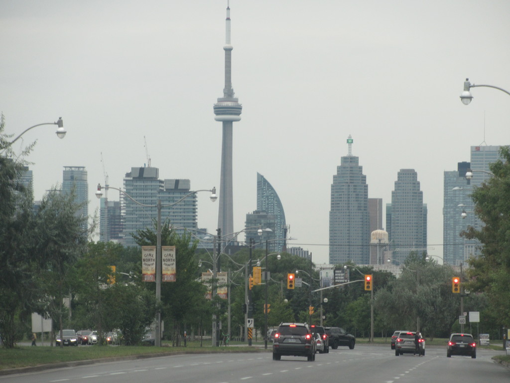 Toronto's Skyline with the CN Tower  by bruni