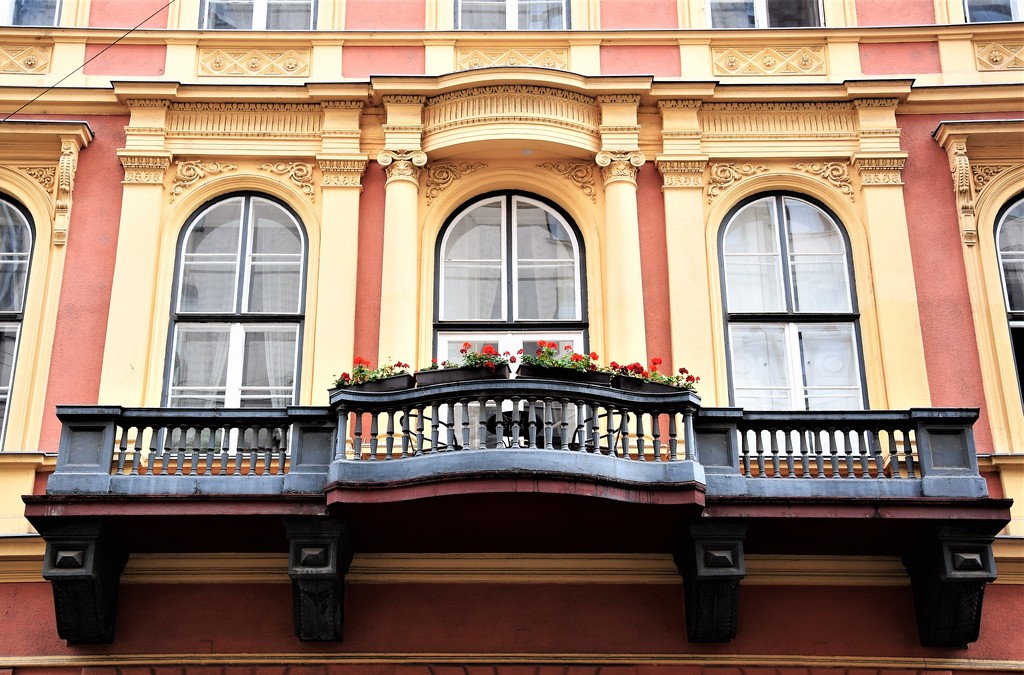 The balcony and its windows by kork