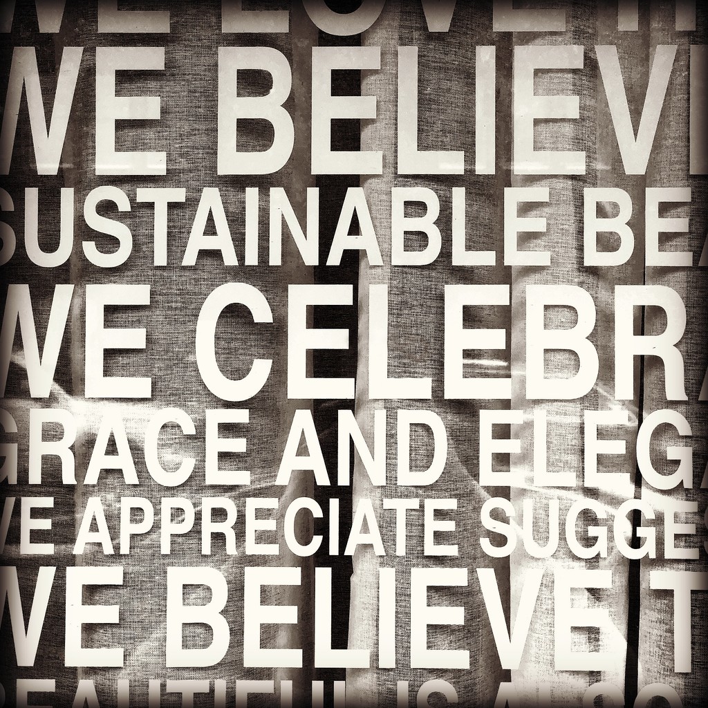 We Believe | We Celebrate | We Appreciate by yogiw