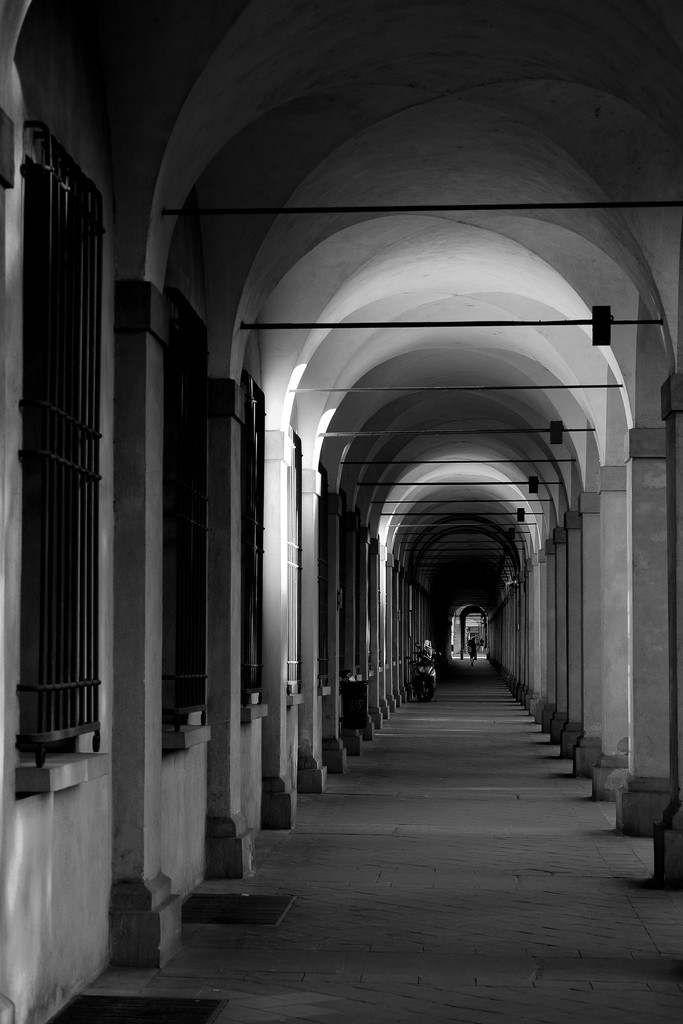 a long long arcade by caterina