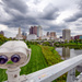Summer Clouds Over Scioto Mile by ggshearron