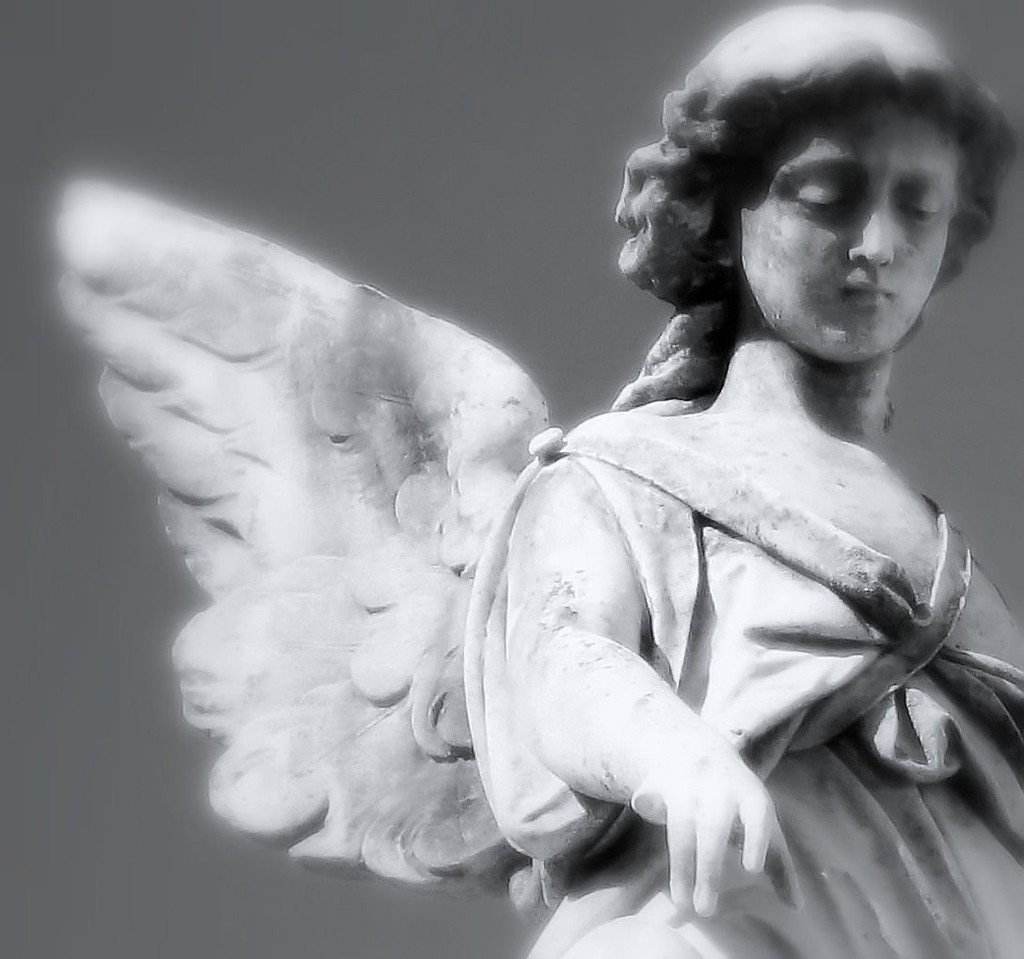 Cemetery angel by blueberry1222