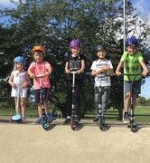 2nd Sep 2019 - Five at the skate park....
