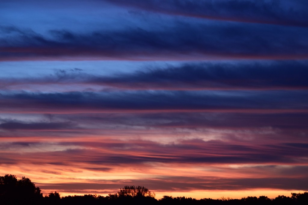 Sunrise Layers on Friday the 13th by genealogygenie