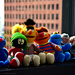 seven muppets all in a row! by summerfield
