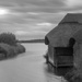Boathouses at Hickling Broad  by shepherdmanswife
