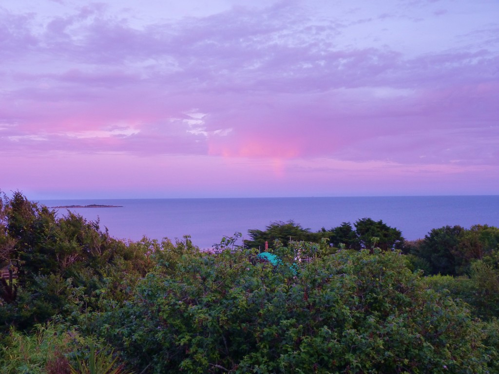 Sunset over Mounts Bay by lellie
