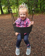 14th Sep 2019 - The princess is swinging!