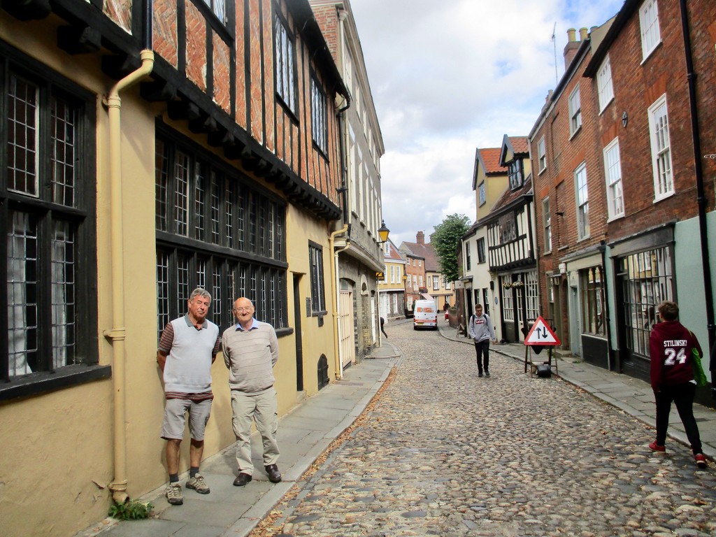 My Husband and Brother-in-law on Elm Hill by foxes37